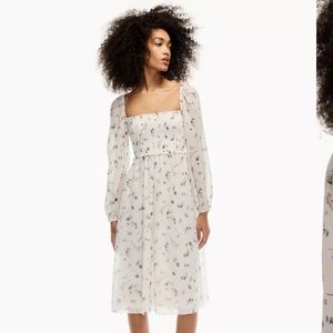 Brand new Aritzia Wilfred Tempest midi dress XL size